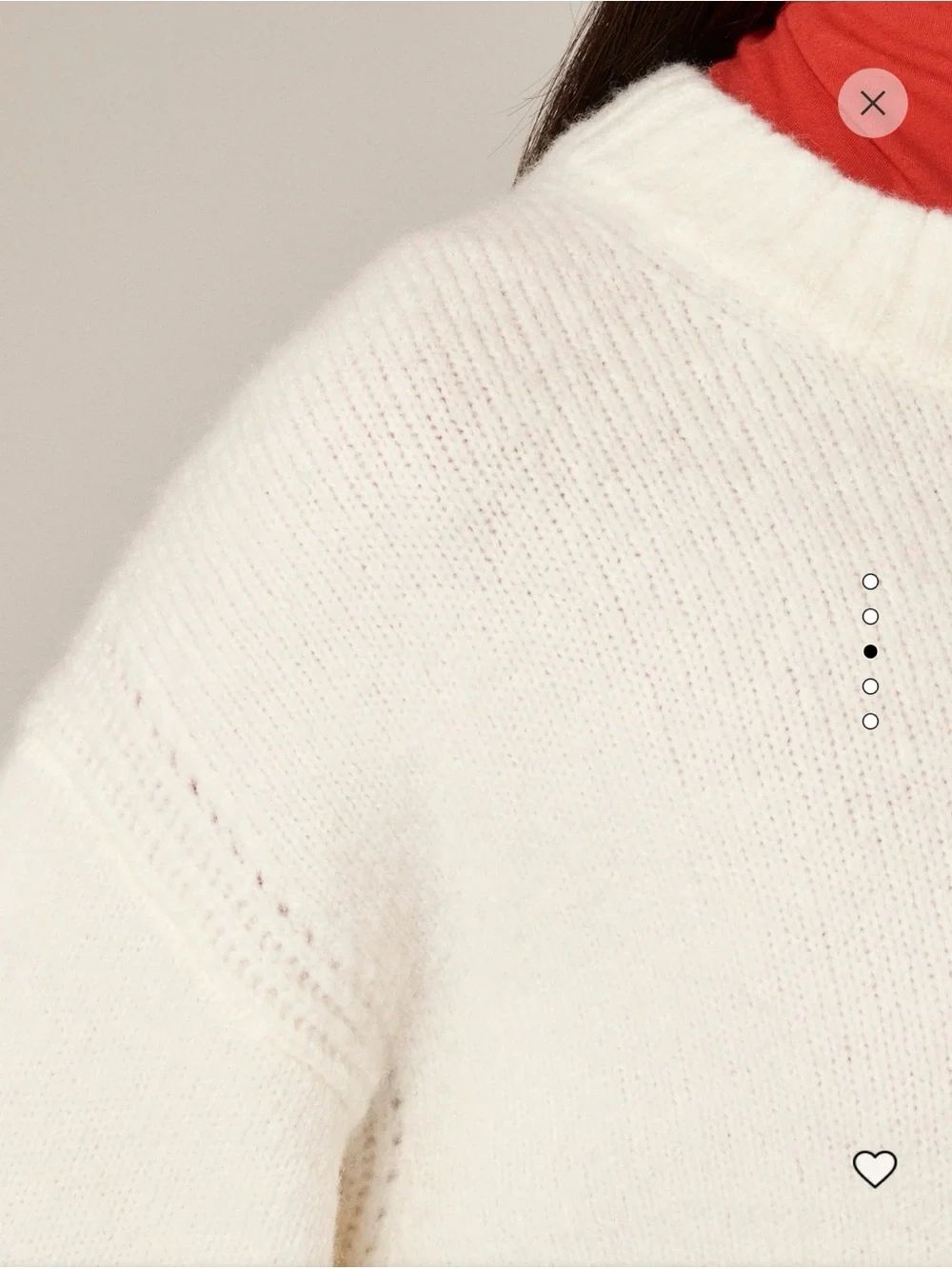 J. Crew Cream Crewneck Sweater